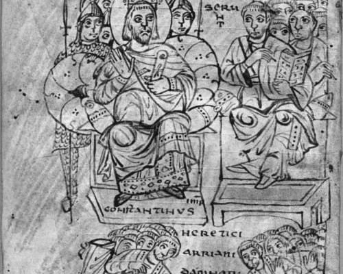 კონსტანტინე დიდის არარსებულ ან მოჩვენებით ანტისემიტიზმზე, პირველი მსოფლიო კრების რწმენაზე და ზოგიერთ სხვა საკითხებზე