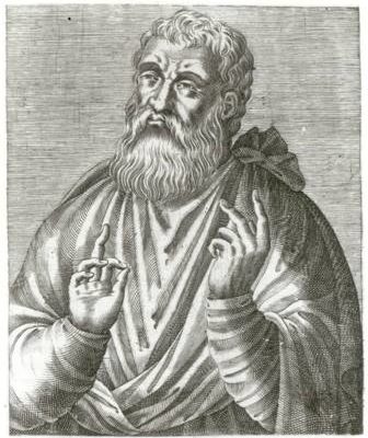 იუსტინე მარტვილის თხზულებებში ქრისტეს ერთი აგრაფის შესახებ